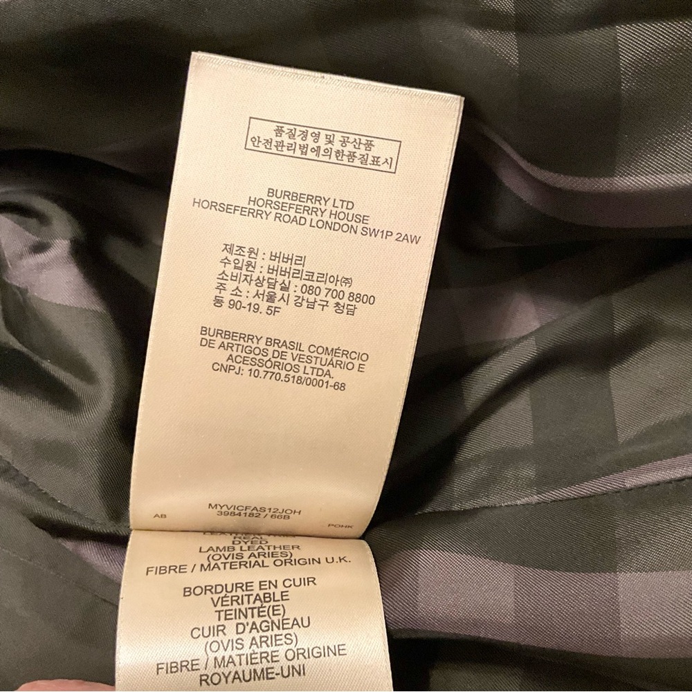 BURBERRY LONDON  ABBEYDALE FOX-FUR TRIMMED PUFFER COAT. - Picture 14 of 14